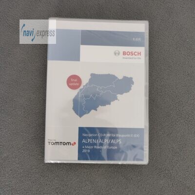 Navigation CD Blaupunkt TravelPilot E (EX) Alpen + Major Roads of Europe 2019