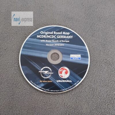 OPEL NCDR NCDC Navigation CD Deutschland 2010/2011 Final Update