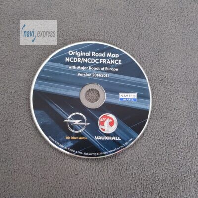 OPEL NCDR NCDC Navigation CD Frankreich France 2010/2011 Final Update