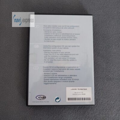 RT3 Software und Sprachen CD 880 SW 6.62 Citroen Peugeot